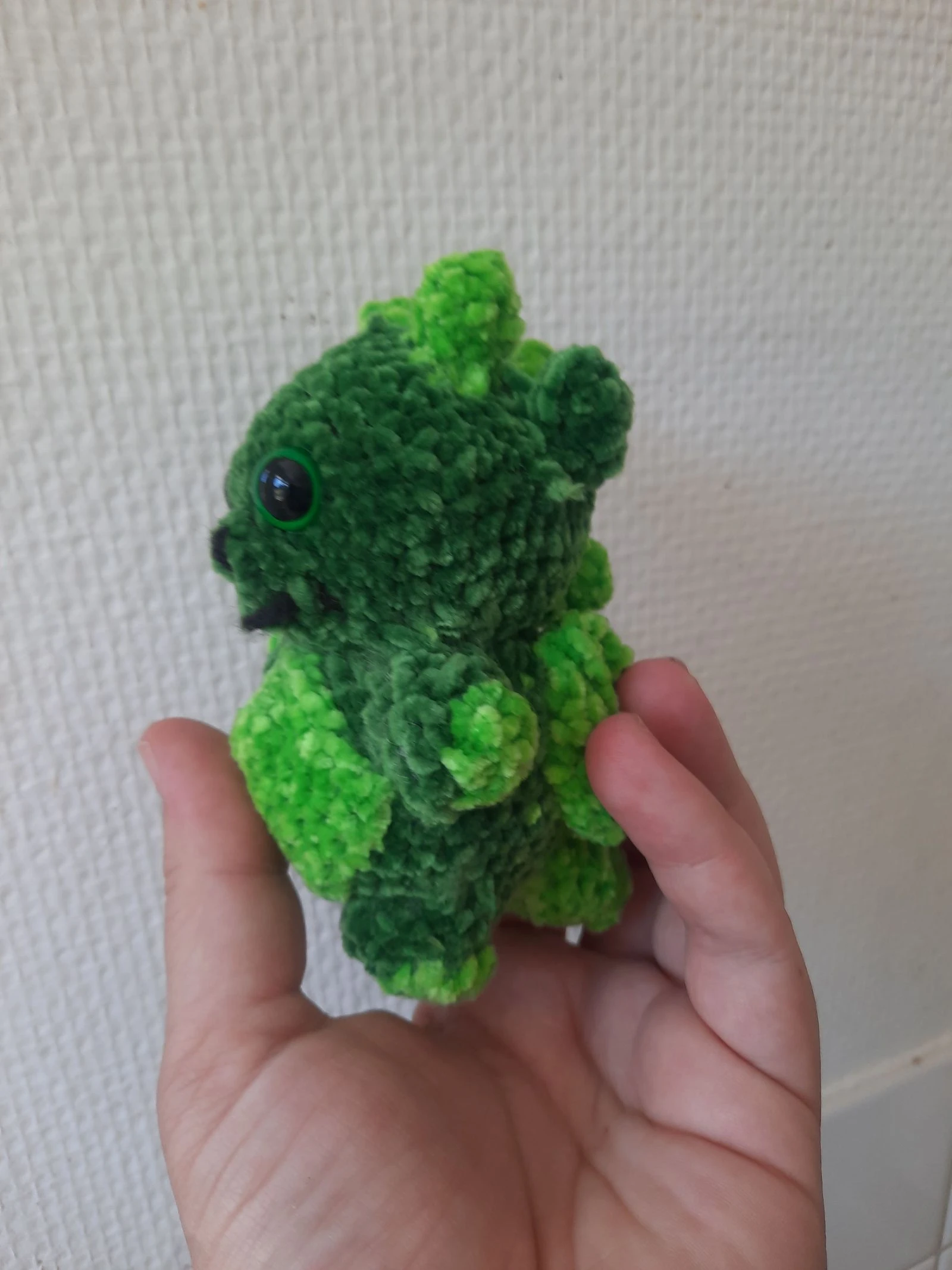 🐉 Dragon Forêt – Hand Crocheted Amigurumi 🌿 – photo 3